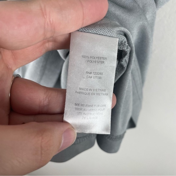 Travis Mathew Gray Golfing Golf Short Sleeve Polo Shirt Size XL - Picture 6 of 7